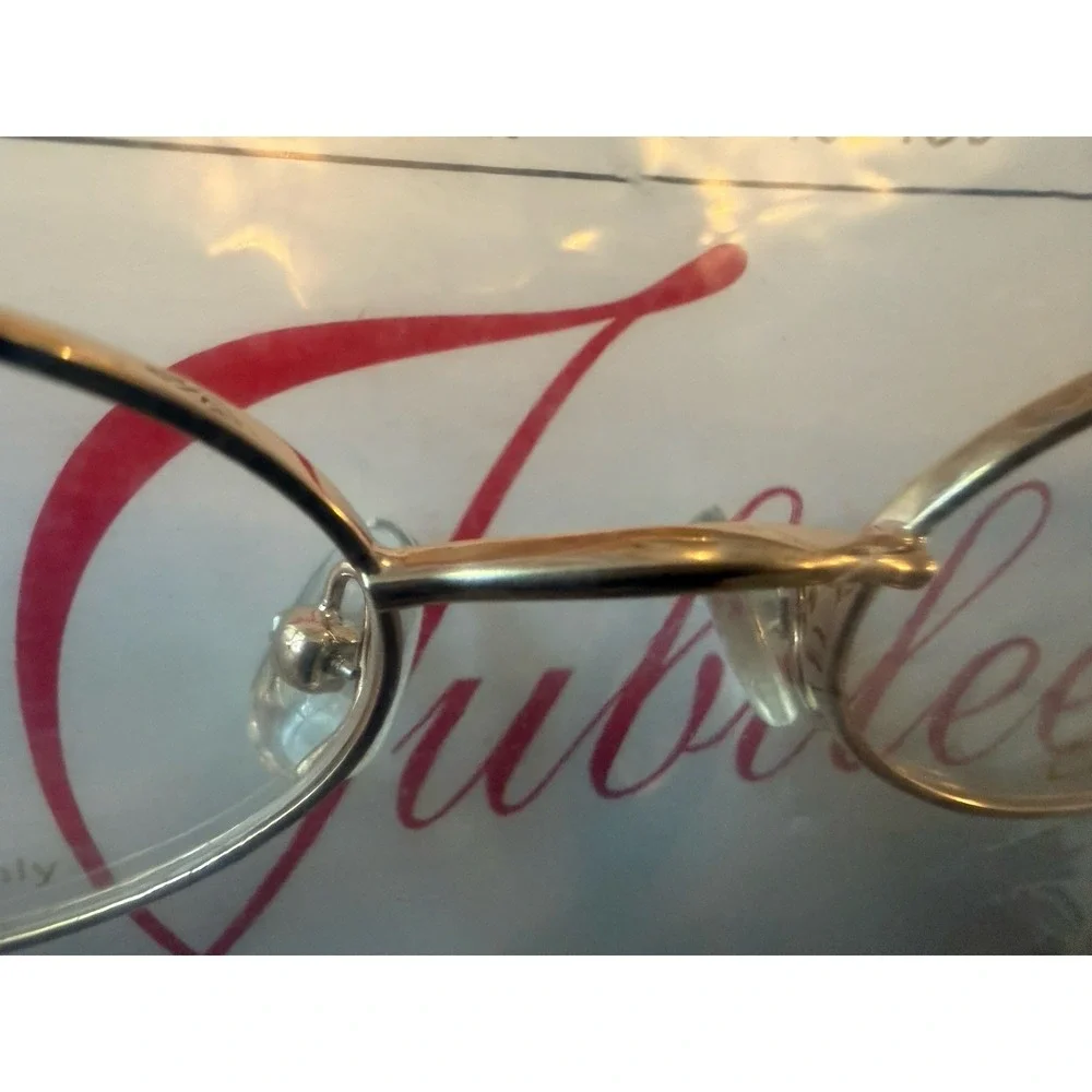 NWT Jubilee Kids 5602 Gold Tone Metal AUTHENTIC EYEGLASSES FRAME RX 43-19-130